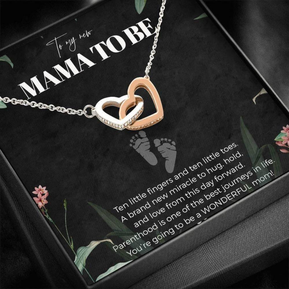 Mom Necklace, Mom To Be Miracle Necklace � Pregnancy Gift For First Time Mom, Best Friend, New Mom