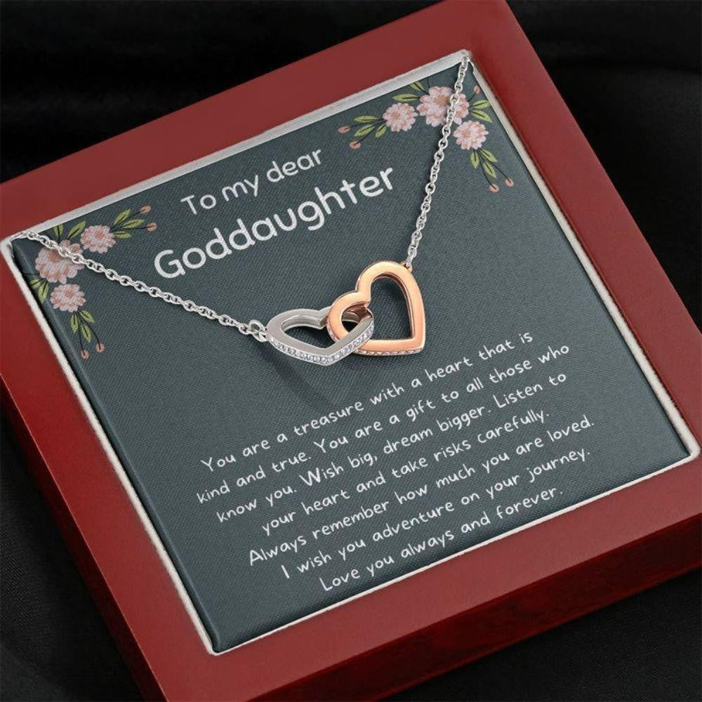 Goddaughter Necklace, Confirmation Gifts For Girls, Goddaughter Gifts From Godmother, Baptism Gift, First Communion Necklace