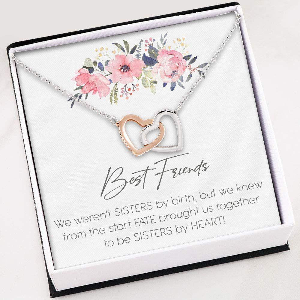 Best Friend Necklace � Necklace Gift For Best Friend �  Pendant Necklace With Gift Box