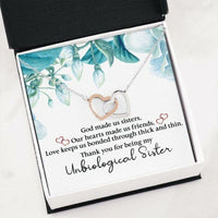 Thumbnail for Sister Necklace, Unbiological Sister Necklace, Best Friend, Soul Sister, Bridesmaid Gift, BFF Gift
