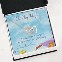 Thumbnail for Wife Necklace � Necklace For Wife � To My Wife Genie In A Bottle � Necklace