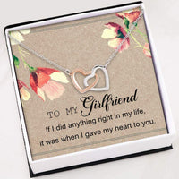Thumbnail for Girlfriend Necklace � To My Girlfriend Necklace Gifts � Necklace With Gift Box For Birthday Christmas