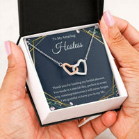 Thumbnail for Hostess Gifts Bridal Shower Necklace, Hostess Gift, Shower Host Gift Necklace
