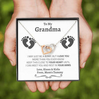 Thumbnail for Grandmother Necklace, Grandma Necklace Gift From Baby, Gifts For Grandparents From Baby, Soon To Be