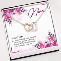Thumbnail for Nurse Appreciation Gift Necklace � Necklace For Nurse � Necklace With Gift Box For Birthday Christmas