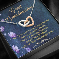 Thumbnail for Grandmother Necklace, Grandma Gift, Great Grandmother Mothers Day Birthday Necklace