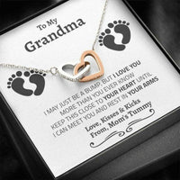 Thumbnail for Grandmother Necklace, Grandma Necklace Gift From Baby, Gifts For Grandparents From Baby, Soon To Be