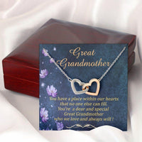 Thumbnail for Grandmother Necklace, Grandma Gift, Great Grandmother Mothers Day Birthday Necklace