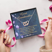 Thumbnail for Grandmother Necklace, Grandma Gift, Great Grandmother Mothers Day Birthday Necklace