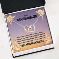 Thumbnail for Granddaughter Necklace, To My Granddaughter Necklace Gift � Sun Burns In The Sky
