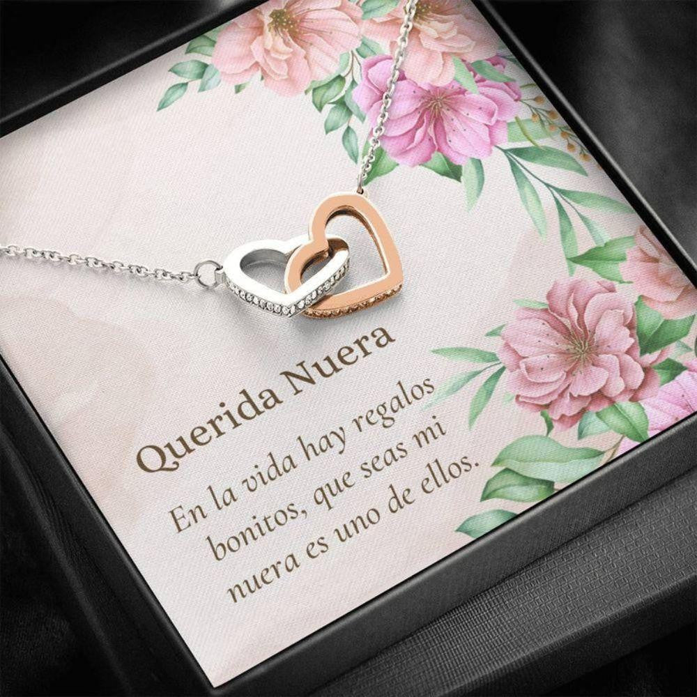Daughter In Law Necklace, Latina Daughter In Law Gift Necklace � Collar Para Nuera � Heartfelt Spanish Gift Nuera