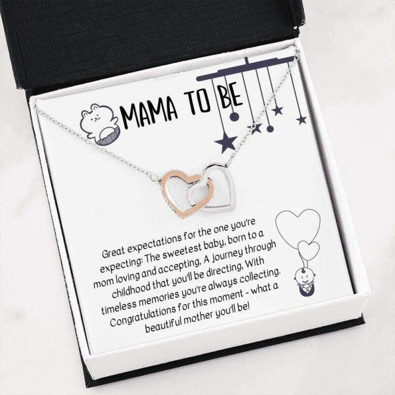 Mom Necklace, Mama To Be �Be-autiful Mother� Necklace Gift For Wife, Future Wife