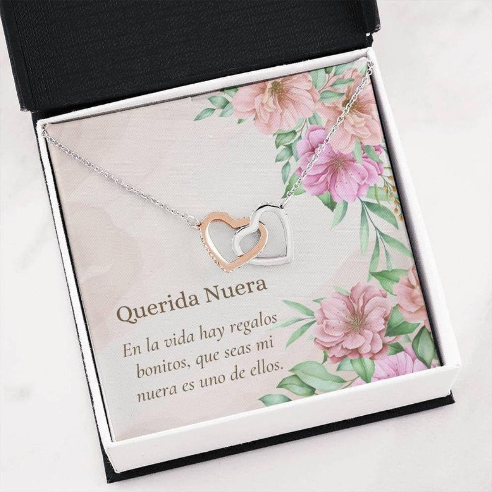 Daughter In Law Necklace, Latina Daughter In Law Gift Necklace � Collar Para Nuera � Heartfelt Spanish Gift Nuera