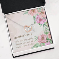 Thumbnail for Daughter In Law Necklace, Latina Daughter In Law Gift Necklace � Collar Para Nuera � Heartfelt Spanish Gift Nuera