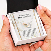 Thumbnail for Mom Necklace, Mother-in-law Necklace, Mother In Law Son Necklace, Presents For Mom Gifts, Lotus Incredible