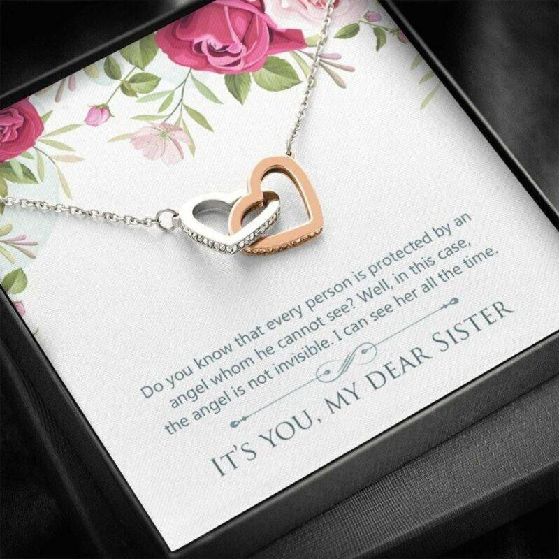 Sister Necklace, It�s You My Dear Sister Necklace Gift � Gift For Best Friend, Bestie, Soul Sister
