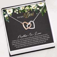 Thumbnail for Mother-in-law Necklace, To The Best Mother-in-Law Necklace � Necklace With Gift Box For Birthday Christmas