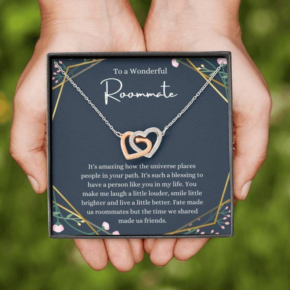 Roommate Necklace Gift, College Roommate, Roommate Necklace, Dorm Mate Gift