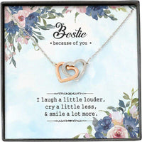 Thumbnail for Friend Necklace, Bestie Gifts Necklace For Women, Best Friend Unbiological Soul Sister BFF Forever