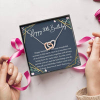 Thumbnail for Girlfriend Necklace, Wife Necklace,  30th Birthday Necklace, 30th Birthday Gift For Her, Thirtieth Birthday Gift