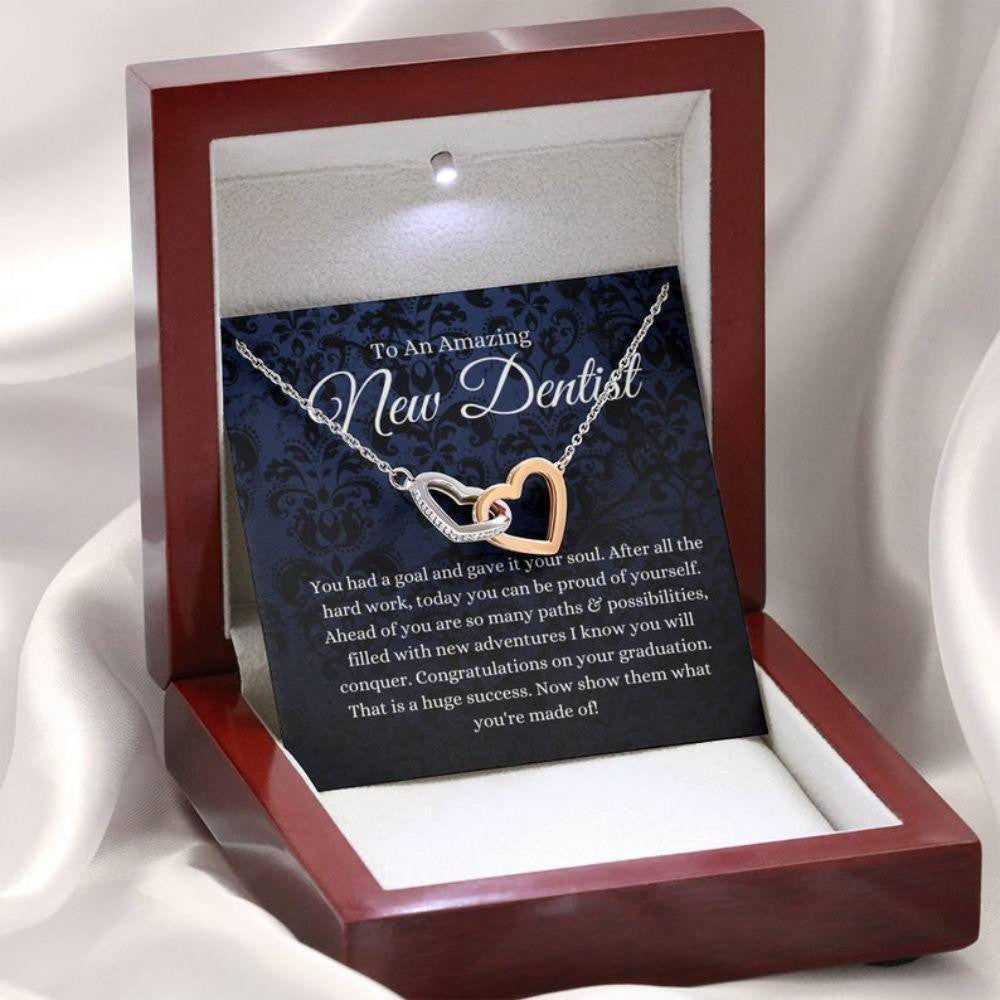 Friend Necklace, Dentist Necklace, Dentist Graduation Gift, Grad Gift For Dentist Women, Graduation Gift For New Dentist Necklace