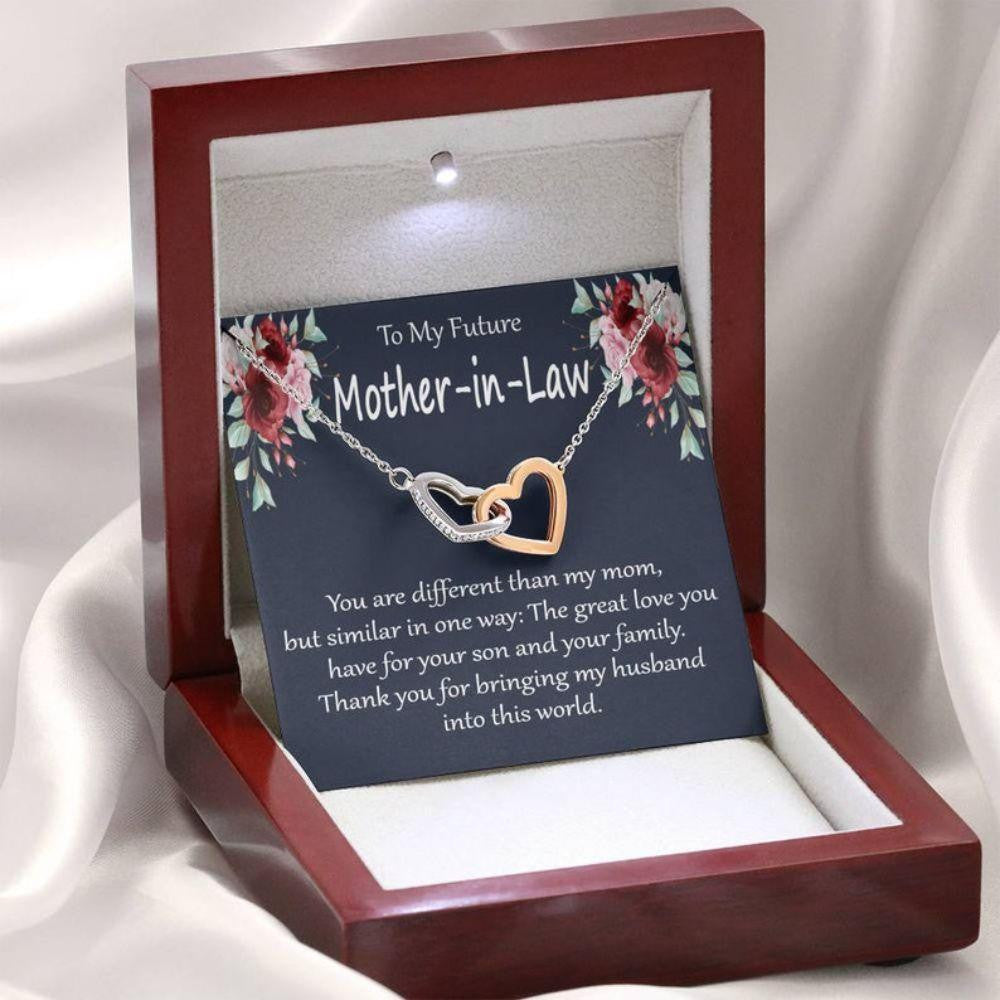 Mother-in-law Necklace, Future Mother In Law Gift From Daughter In Law, Gift For Mother-in-Law, Mother Of The Bride Gift From Bride