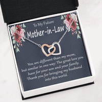 Thumbnail for Mother-in-law Necklace, Future Mother In Law Gift From Daughter In Law, Gift For Mother-in-Law, Mother Of The Bride Gift From Bride