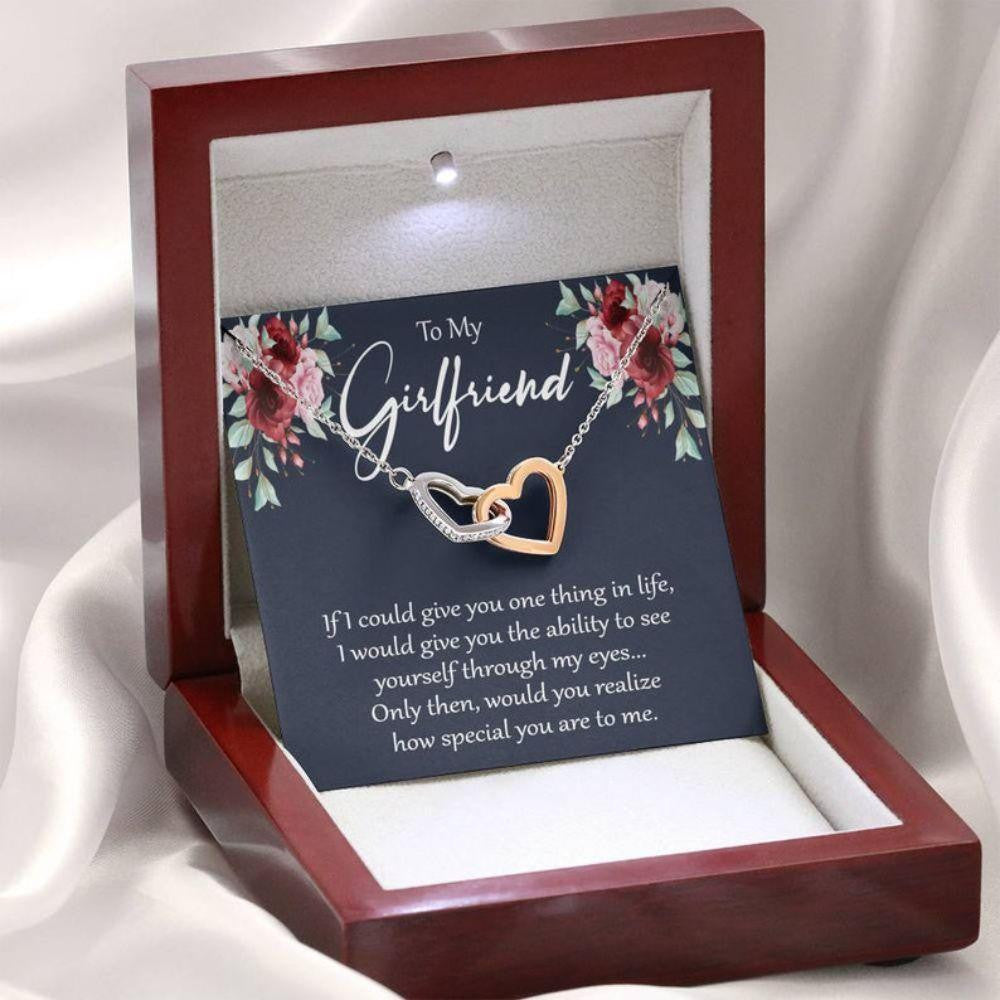 Girlfriend Necklace Heart, Necklace For Girlfriend, Valentines Day Gift For Girlfriend, Birthday Necklace Gifts, Engagement Gifts For Girlfriend