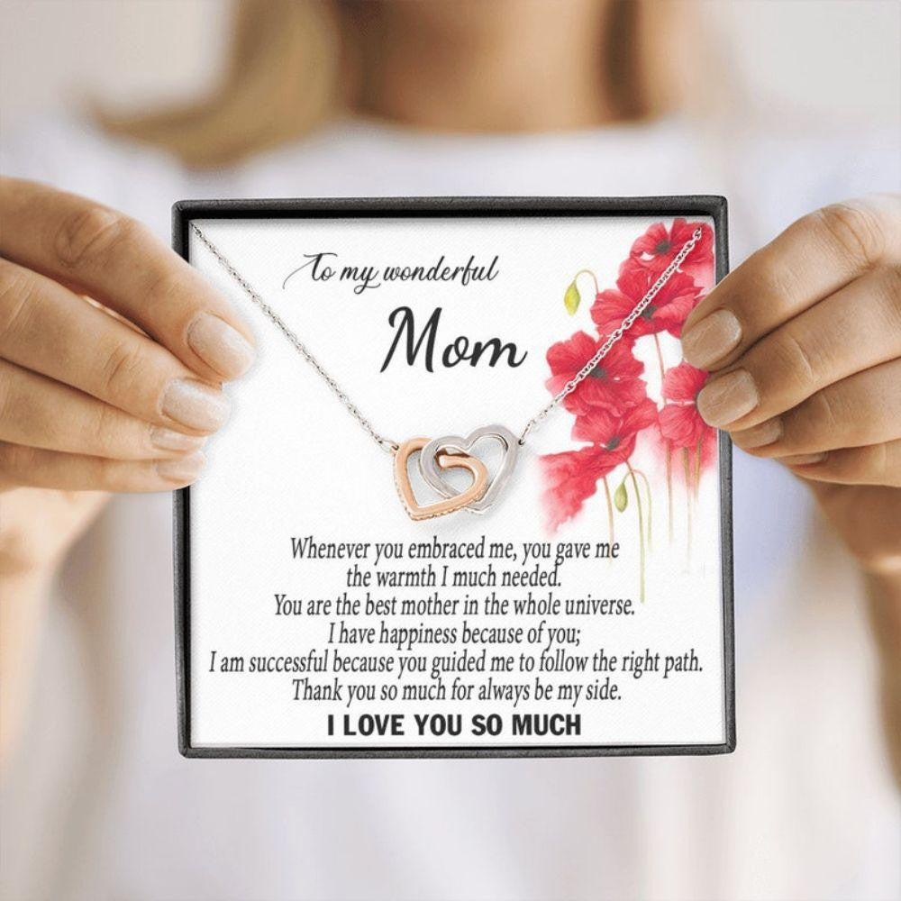 Mom Necklace, Mom Gifts, Necklace For Mom, Mother Jewelry, Gift For Mom From Daughter,  Mom Christmas Necklace
