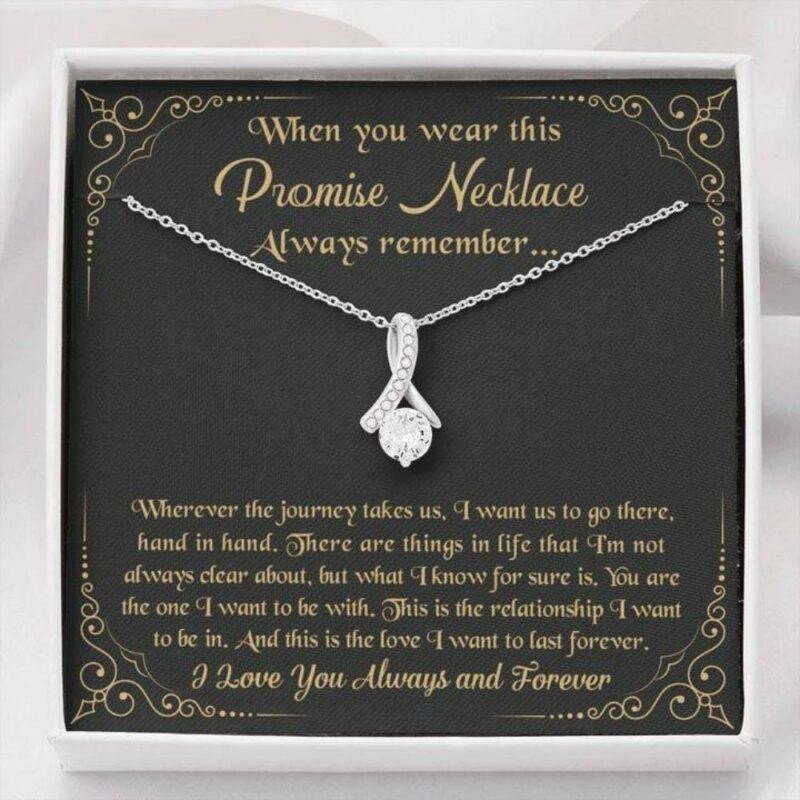Girlfriend Necklace, Future Wife Necklace, Wife Necklace, Promise Necklace For Girlfriend From Boyfriend