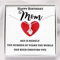 Thumbnail for Mom Necklace, Happy Birthday Mom Necklace Gift For Mom Mother Mama