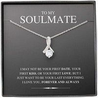 Thumbnail for Girlfriend Necklace, Future Wife Necklace, To My Future Wife Necklace, To My Wife, Necklaces For Wife From Husband, Necklace For Girlfriend