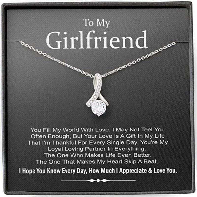 Girlfriend Necklace, Future Wife Necklace, Necklace Gifts For Girlfriend, To My Girlfriend Necklace,For Women Necklace