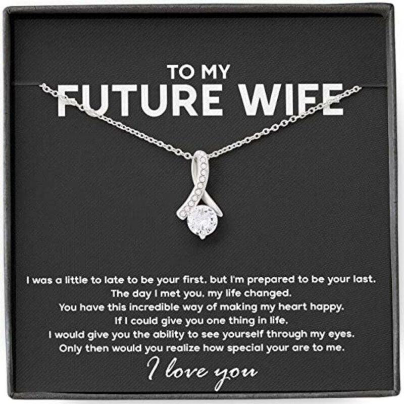 Girlfriend Necklace, Future Wife Necklace, To My Future Wife Necklace Future Wife Gifts Necklace Future Wife Gifts Fiancee Gifts