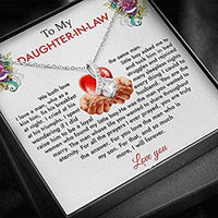Thumbnail for Daughter-In-Law Necklace, To My Daughter-In-Law Necklace Gift For Daughter Love Always