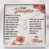 Thumbnail for Daughter Necklace � To My Daughter Necklace � Necklace With Gift Box For Birthday Christmas