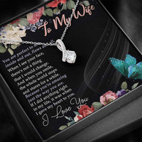 Thumbnail for Wife Necklace Gifts � To My Wife Gift For Her Necklace � Necklace With Gift Box