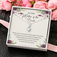 Thumbnail for Mom Necklace, Mother Of The Bride Necklace Mother Of The Bride Gift From Groom