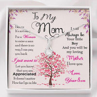 Thumbnail for Mom Necklace, Mom Gift From Son � Mother�s Day Gift Necklace With Card � Pretty Necklace � Sweet Mom Gifts