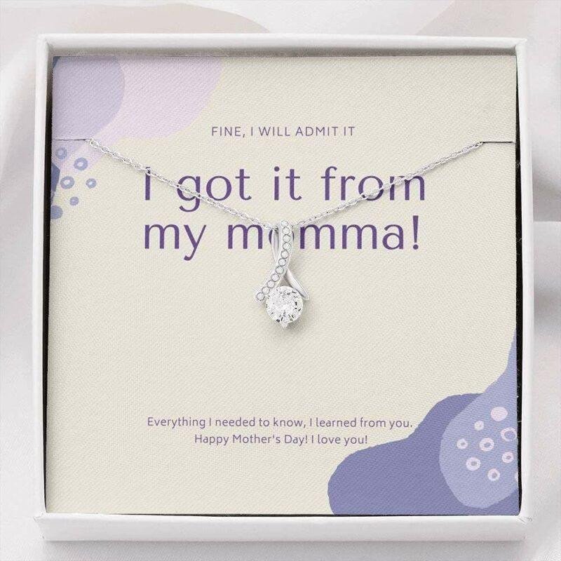 Mother In Law Necklace Gift, Bonus Mom Necklace Gift, Foster Mom, Mom Birthday
