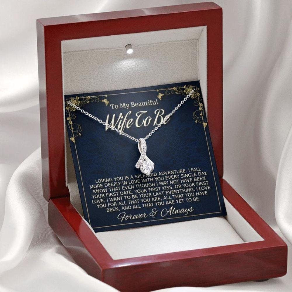 Future Wife Necklace, Wife To Be Gift Necklace, Gift For Wife To Be, Birthday Christmas Gift For Wife To Be
