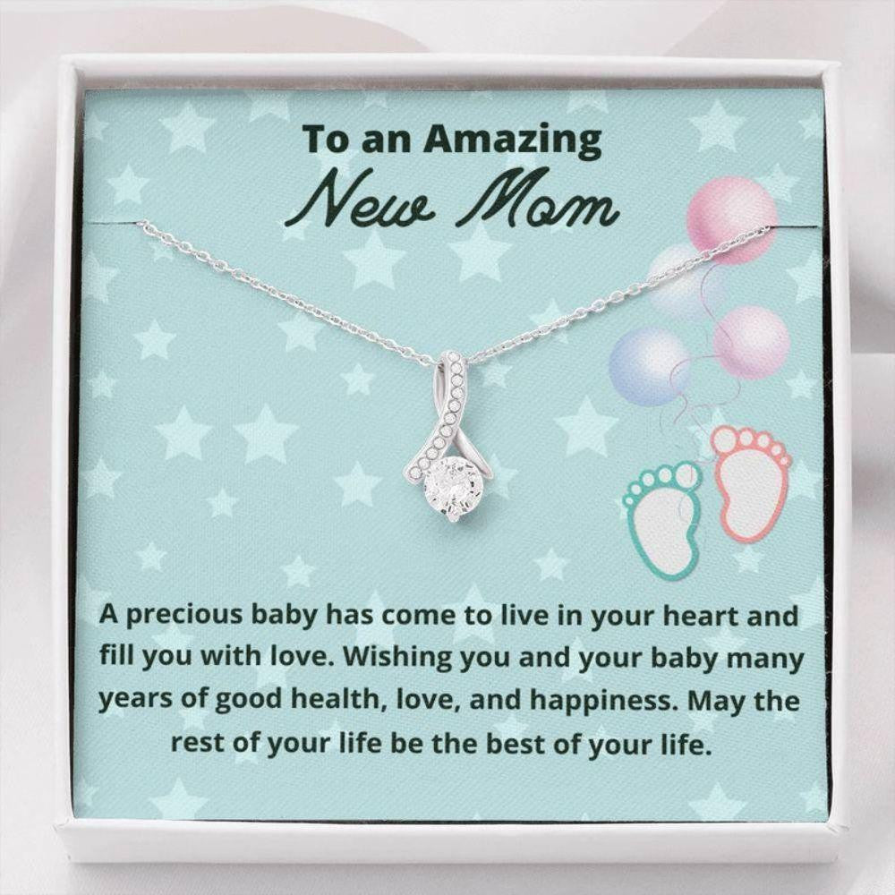 Mom Necklace, Gift For New Mom Necklace First Time Mom To Be Gifts, Present For New Mom, Unique New Mom Gift