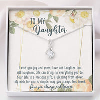 Thumbnail for Daughter Necklace � Gift For Daughter � Alluring Beauty  Necklace With Gift Box For Birthday Christmas