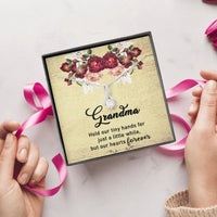 Thumbnail for Grandmother Necklace, Grandma Necklace, Gift For Grandmother From Granddaughter Grandson