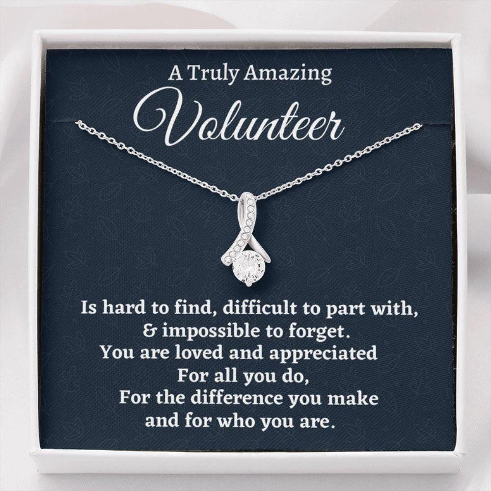 Volunteer Gift, Appreciation Gift For A Volunteer, Necklace Gift For Women