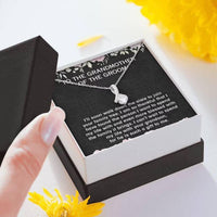 Thumbnail for Grandmother Necklace, Grandma Of The Groom Necklace Wedding Gift, Gift For Grandma Of The Groom