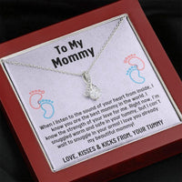 Thumbnail for Mom Necklace, Mom To Be Gift, Gift For Expecting Mom, Pregnancy Gift, Mama Present From Unborn Baby, Mom To Be Gift