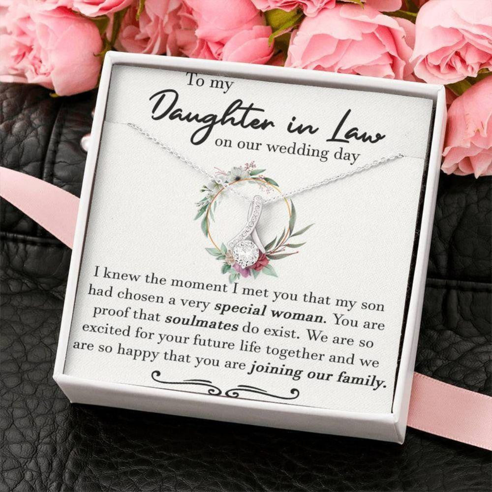Daughter-in-law Necklace, Daughter In Law Wedding Gift, Bride Gift From Mother In Law, Future Daughter-In-Law Necklace, Gift For Bride