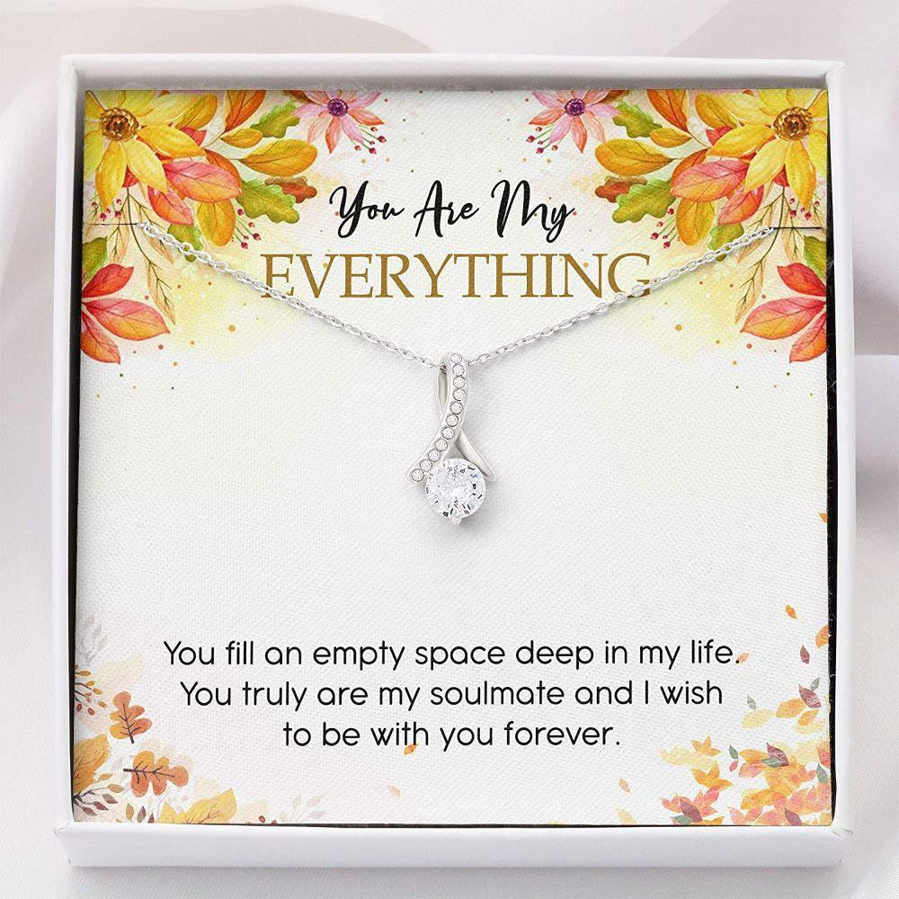 Girlfriend Necklace, Wife Necklace, You Are My Everything Necklace � Gift For Her � Necklace With Gift Box