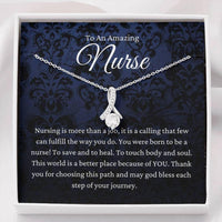 Thumbnail for Friend Necklace, Nurse Necklace Gift, Nurse Present, Healthcare Gift, Gifts For Nurses, Graduation Gift Nurse, Lockdown Gift